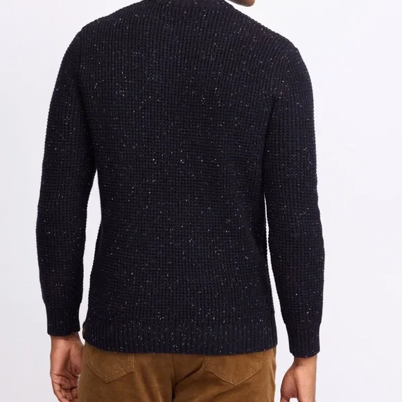 NWOT The Normal Brand Seawool Nep Crew Navy. Size M. Never worn. - Picture 2 of 10